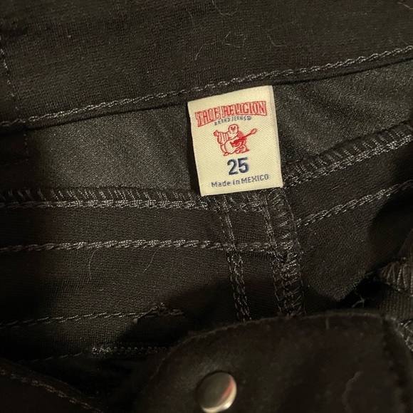 True religion black skinny jegging - Picture 4 of 9